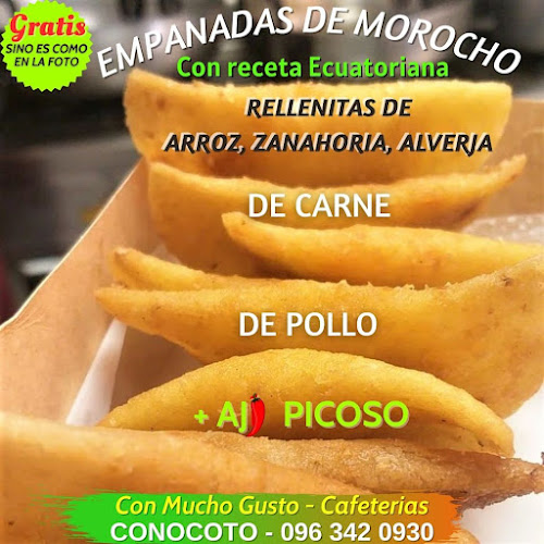 Opinii despre Con Mucho Gusto - Cafetería - Morocho de Coco & Chocolate în Quito - Gastronomía y hostelería